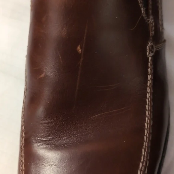 EUC Johnston & Murphy XC4 Men's Slip-on Leather Comfort Dress Shoe - Picture 4 of 8